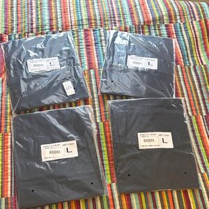 4-ethika Pack Classic Fit  T-Shirts (L) new tags boys long sleeve women’s small